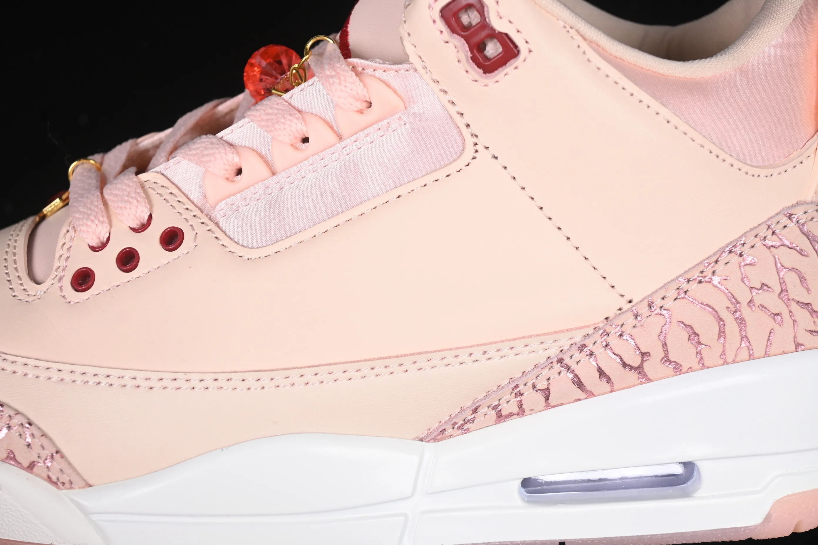 All categories Air Jordan Jordan series basketball shoes Air Jordan 3 P version Air Jordan 3 "Valentine's Day" AJ3 Joe 3 Valentine's Day limited edition HJ0178-600